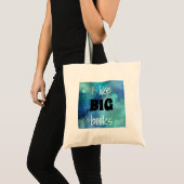 J'aime le Sac fourre-tout des grands livres (Devant (produit))