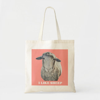 J'Aime Le Sac fourre-tout Funky Du Mouton