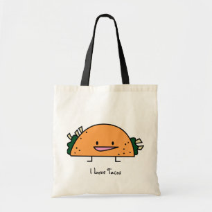 J'aime le sac réutilisable de tacos
