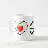 J'Aime Le Sushi Mug (Devant gauche)