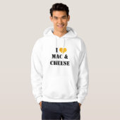 J'aime le sweat - shirt à capuche de Mac et de (Devant entier)