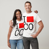 J'aime le T-shirt de Co le Colorado (Unisexe)