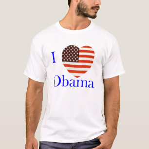 J'aime le T-shirt de coutume d'Obama