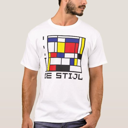 J'AIME le T-shirt de DE STIJL (Devant)