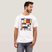 J'AIME le T-shirt de DE STIJL (Devant entier)