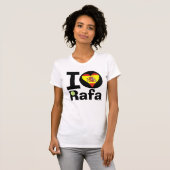 J'aime le T-shirt de drapeau de Rafa Espagne (Devant entier)