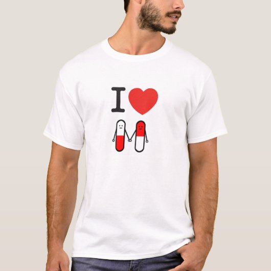 J'aime le T-shirt de DrugPairSeeker (Devant)