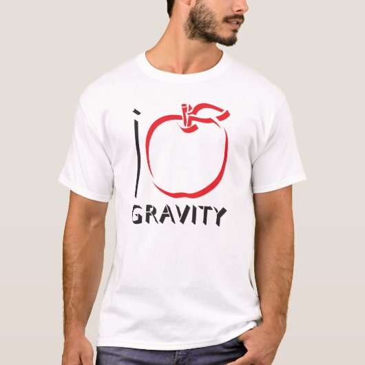 J'AIME le T-shirt de GRAVITÉ (Devant)