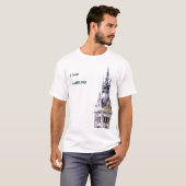 J'aime le T-shirt de Hambourg (Devant entier)