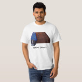 J'AIME le T-shirt de la cithare (Devant entier)