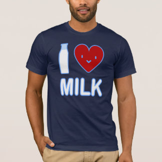 J'aime le T-shirt de lait