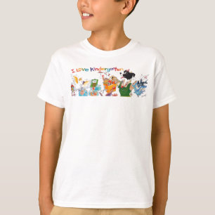 J'aime le T-shirt de l'enfant de jardin d'enfants