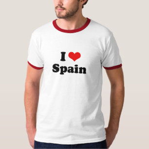 J'aime le T-shirt de l'Espagne