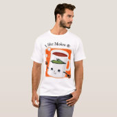 J'aime le T-shirt de Mokra (Devant entier)