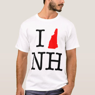 J'aime le T-shirt de NH New Hampshire
