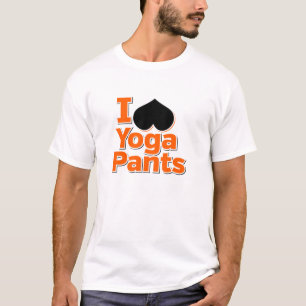 J'aime le T-shirt de pantalon de yoga