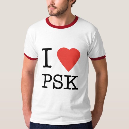J'aime le T-shirt de PSK (Devant)