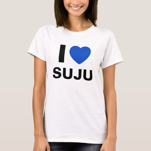J'aime le T-shirt de Suju (Devant)