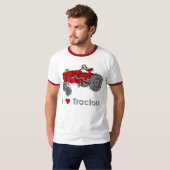 J'aime le T-shirt de tracteurs (Devant entier)