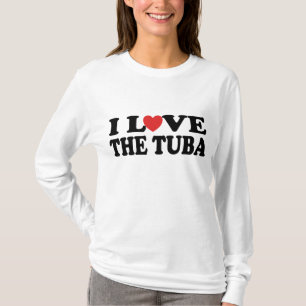 J'aime le T-shirt de tuba