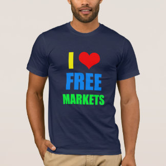J'aime le T-shirt des marchés libres