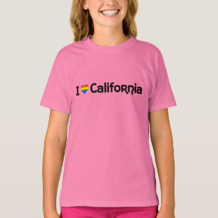 J'aime le T-shirt d'état de LGBT la Californie