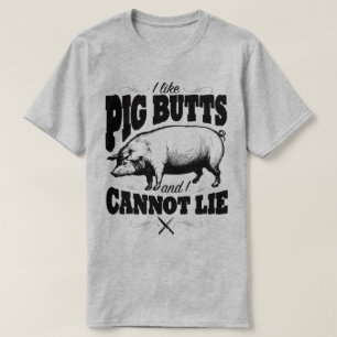 J'aime le T-shirt drôle d'humeur de slogan de BBQ