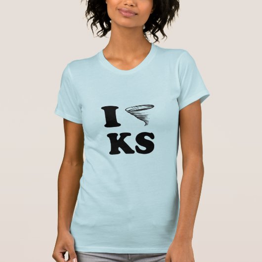 J'aime le T-shirt du Kansas (Devant)