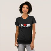 J'aime le T-shirt du Québec | (Devant entier)