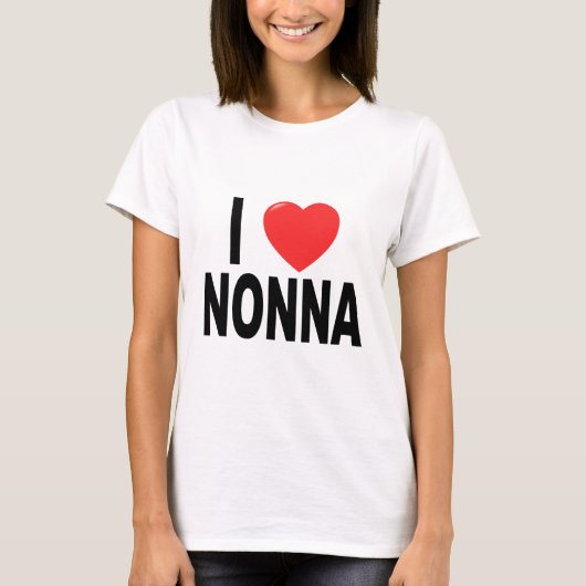 J'aime le T-shirt H.png de Nonna (Devant)