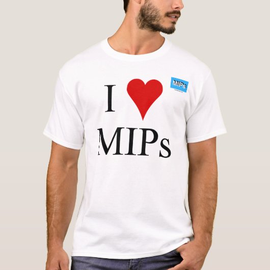 J'aime le T-shirt MIPs2 (Devant)