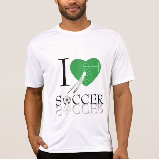 J'Aime Le T-shirt Soccer (Devant)