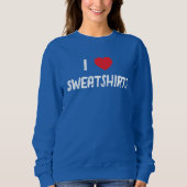 J'aime le T-shirt Sweatshirt (Devant)