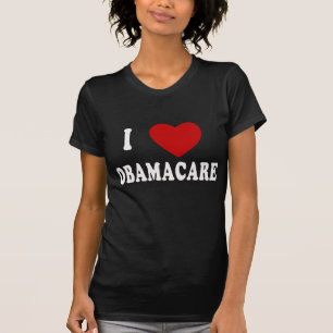 J'AIME le T-shirts d'OBAMACARE, sweat - shirts à