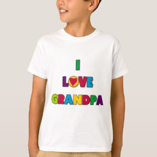 J'aime le T-shirts et les cadeaux de grand-papa