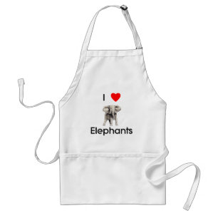 J'aime le tablier d'éléphants