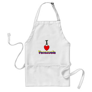 J'aime le tablier du Venezuela
