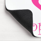 J'aime le tapis de souris de achat (Coin)