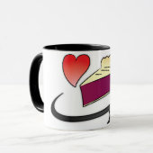 J'aime le tarte - tasse (Devant gauche)