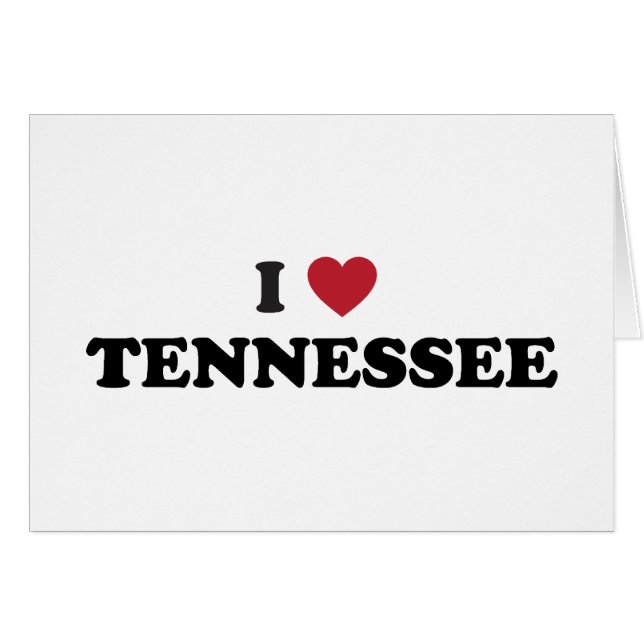 J'aime le Tennessee (Devant horizontal)