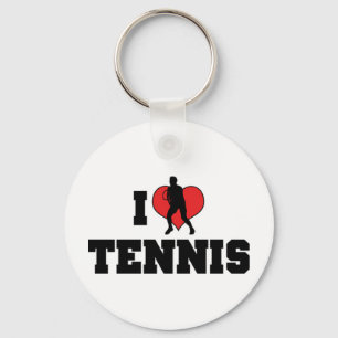J'aime le Tennis Porte-clés
