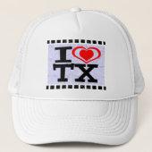 J'aime le Texas    - Casquette (Devant)