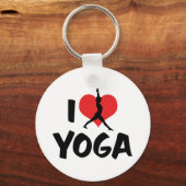 J'aime le Yoga Porte-clés (Recto)