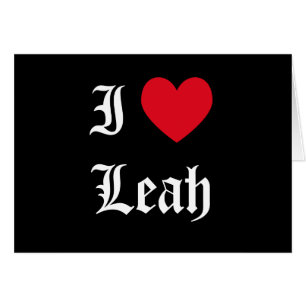 J'aime Leah
