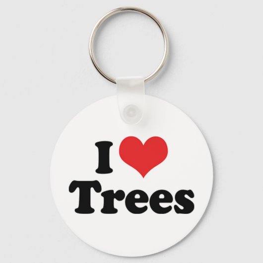 J'aime les arbres porte-clés (Recto)