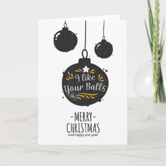 J'aime les balles, Funny Christmas, La Carte de Ne