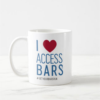 J'aime les barres d'accès Mug