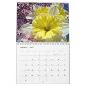 J'aime les calendriers de jonquilles Nature Printe (Jan 2027)