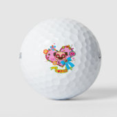 J'Aime Les Carlins ! Balles de golf (Devant)
