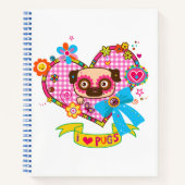 J'Aime Les Carlins ! Carnet (Devant)